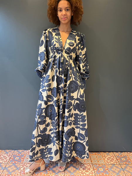 Percy Dress in Blue - front view full