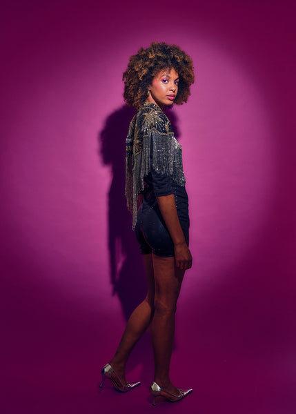 Stars in your Eyes Sequin Cape