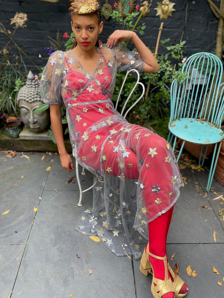 Sheer Sequin Dress from Woo Woo Boutique - extra view