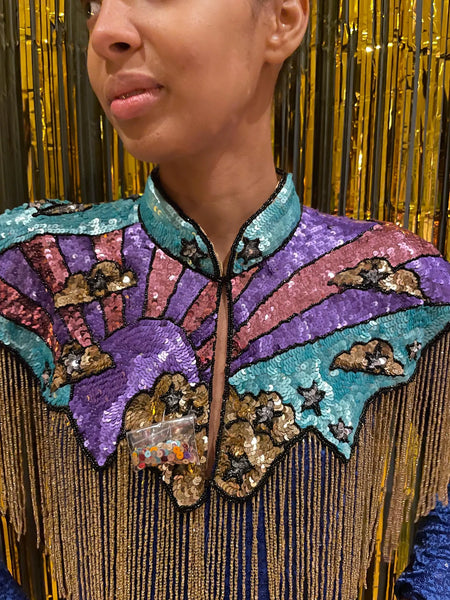 Dreams Sequin Cape