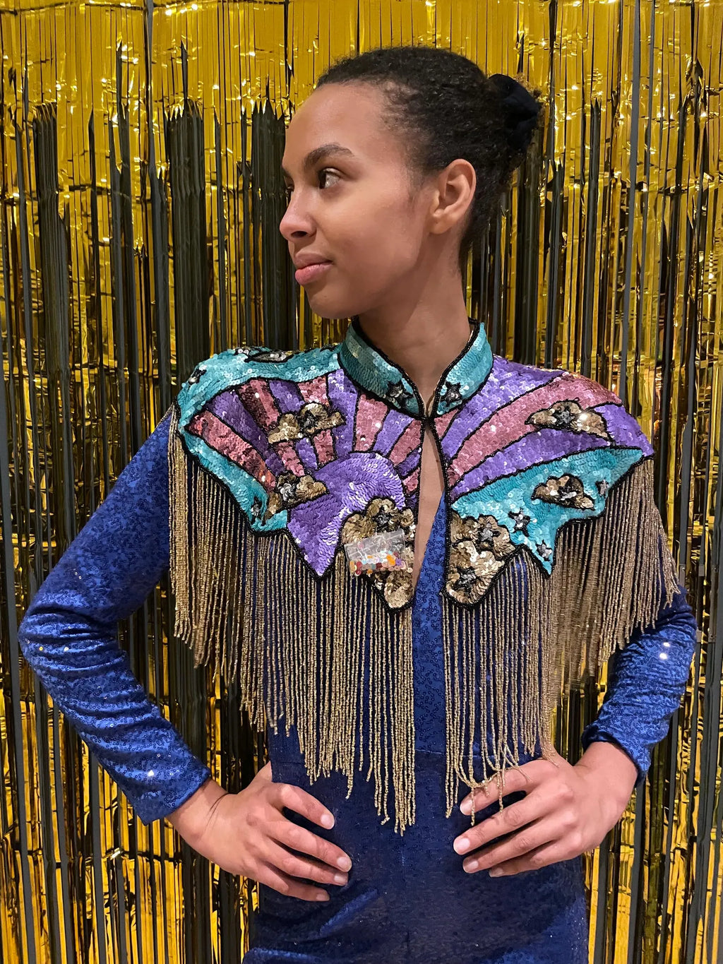 Dreams Sequin Cape