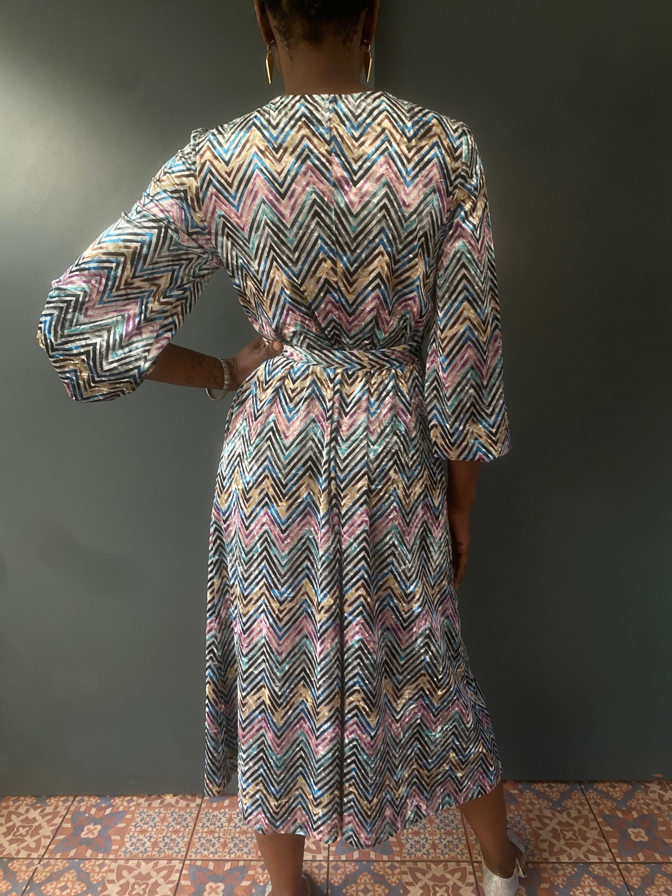 Babooska Wrap Dress - back view