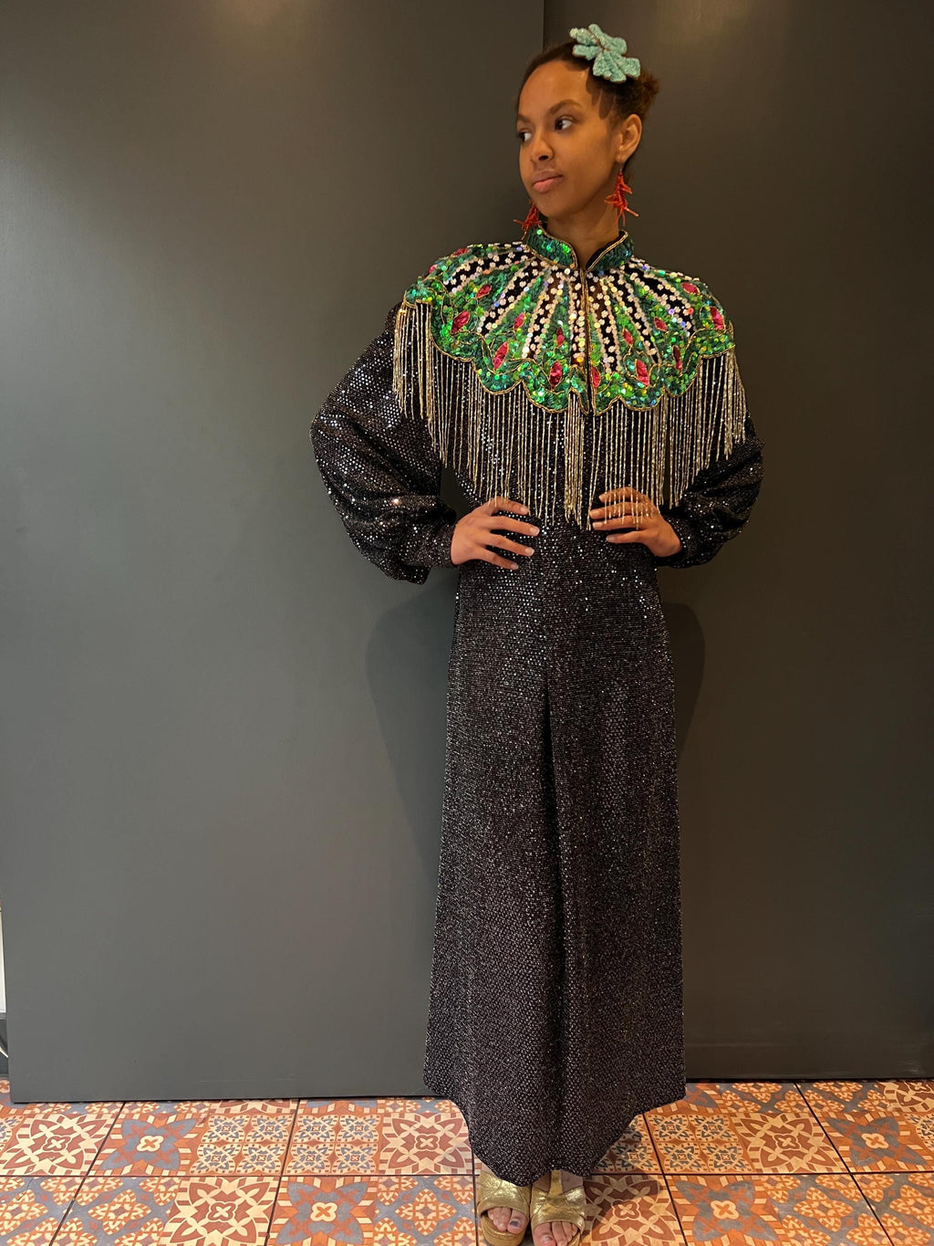 Shimmy Cha Cha  Sequin Cape