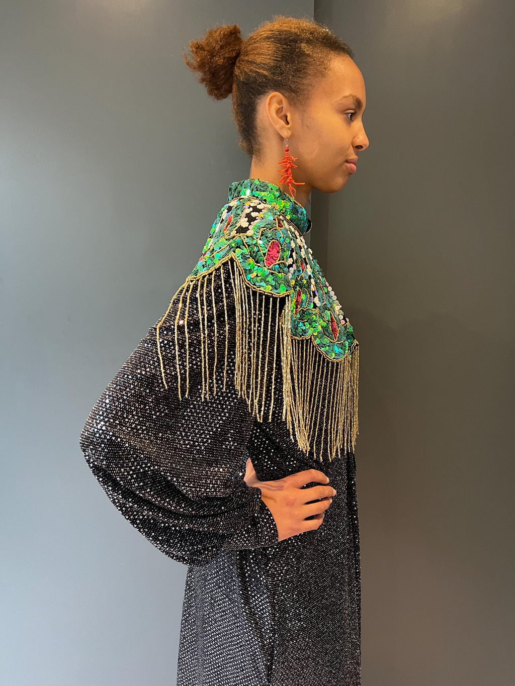 Shimmy Cha Cha  Sequin Cape