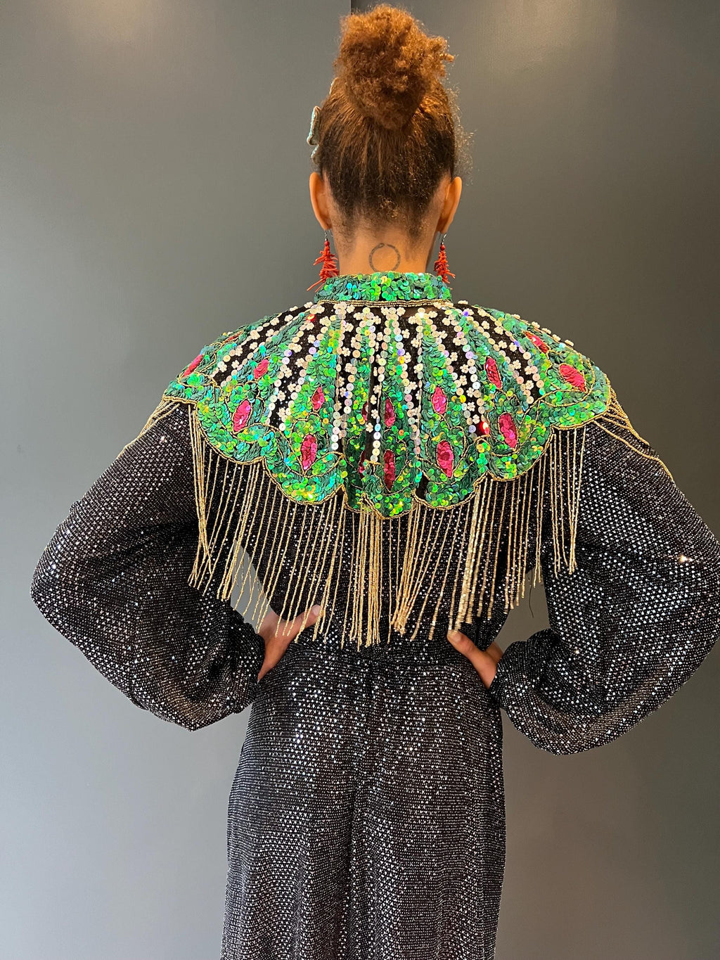 Shimmy Cha Cha  Sequin Cape