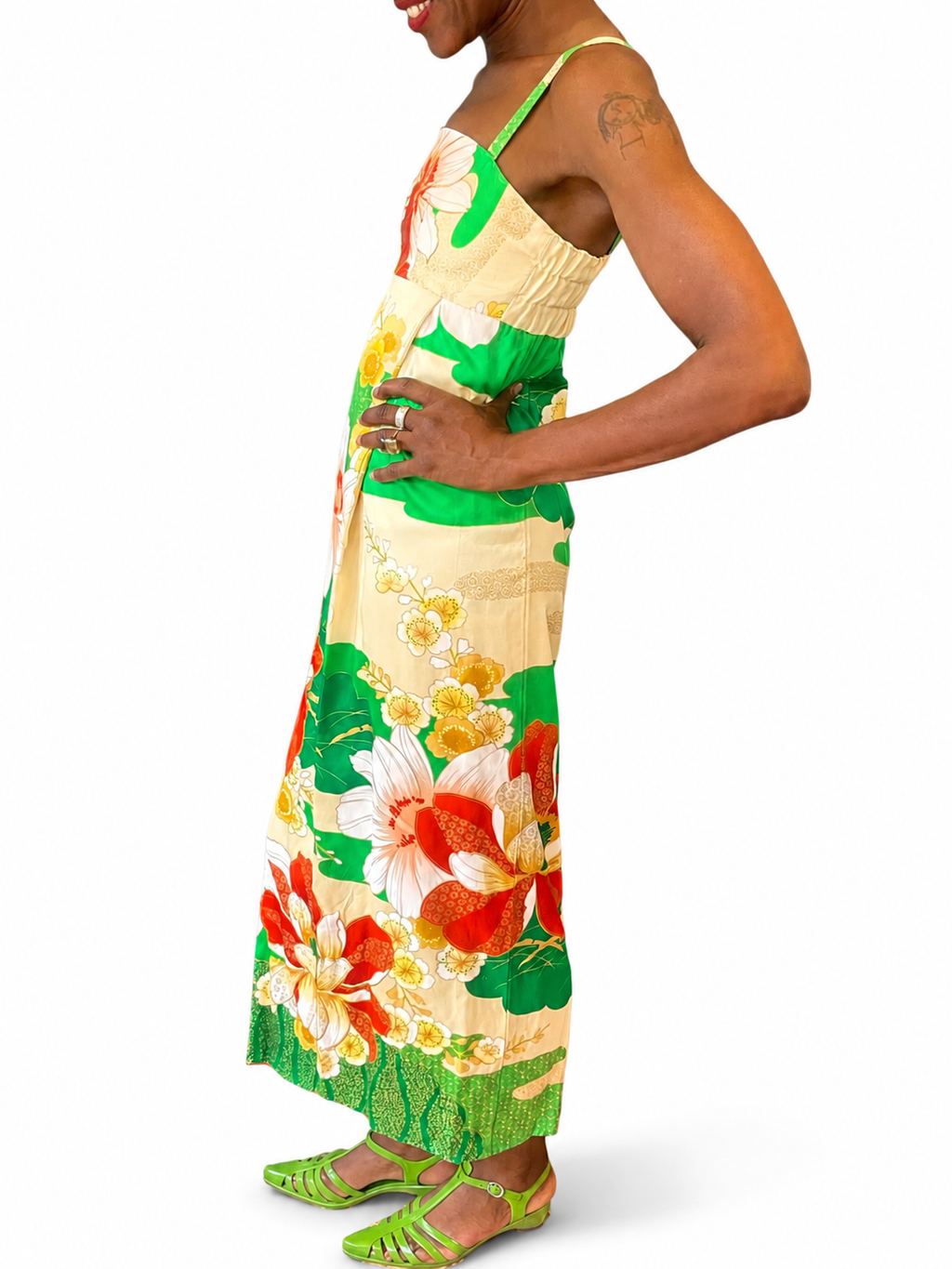 Maxi Vintage Kimono Sundress