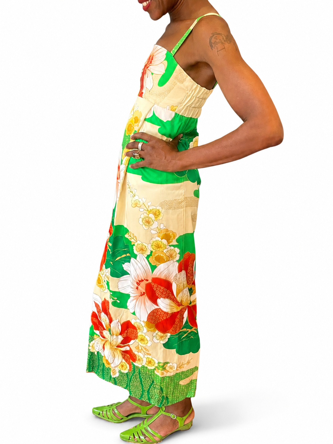 Maxi Vintage Kimono Sundress