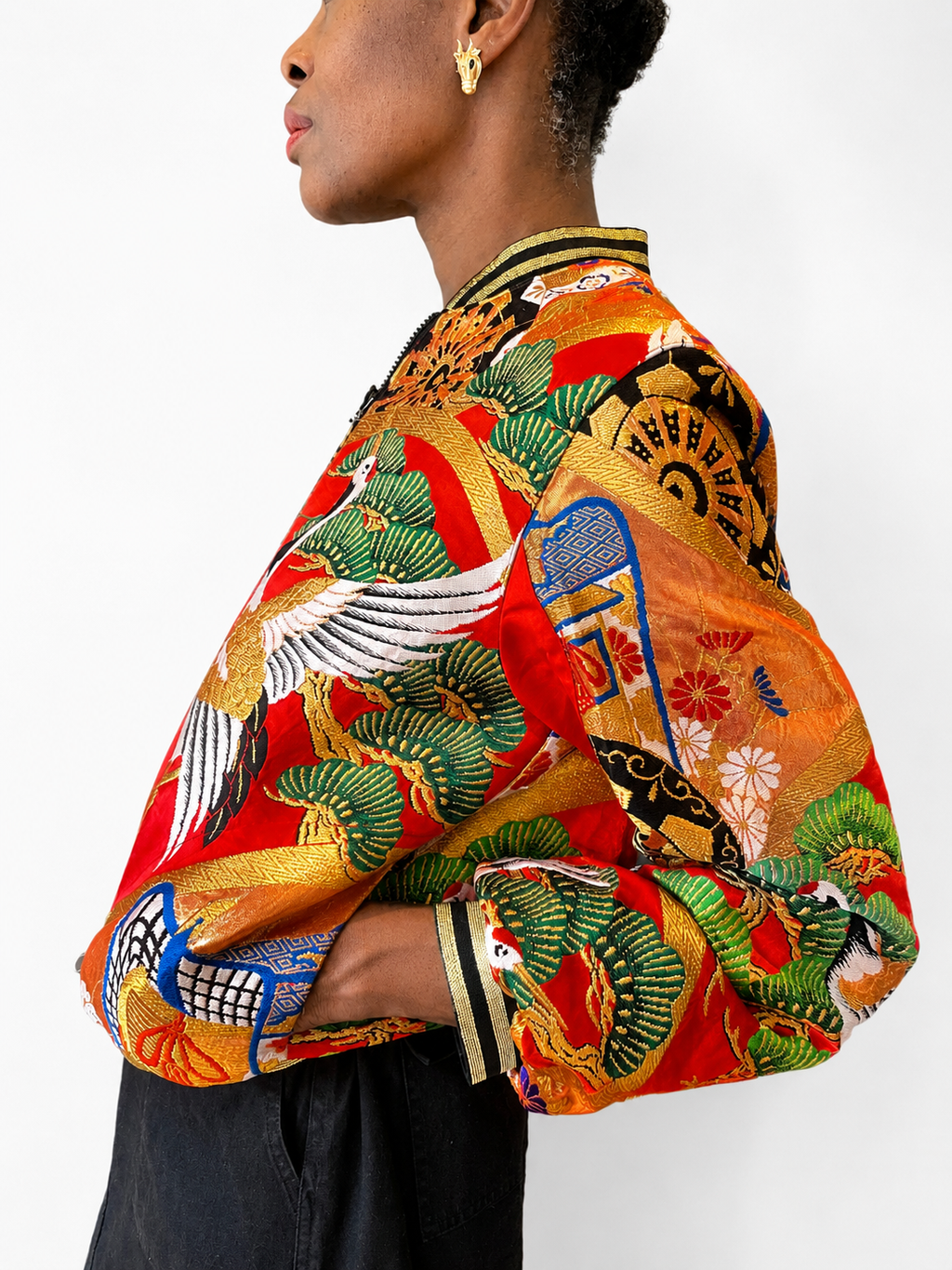 Vintage Japanese Uchikake Bomber