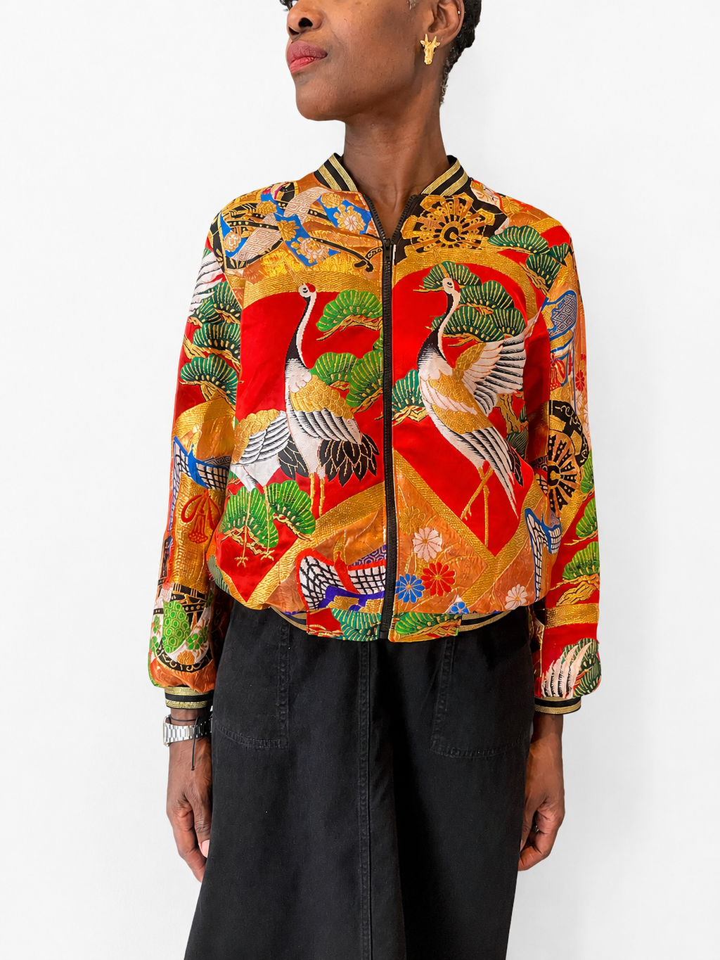 Vintage Japanese Uchikake Bomber