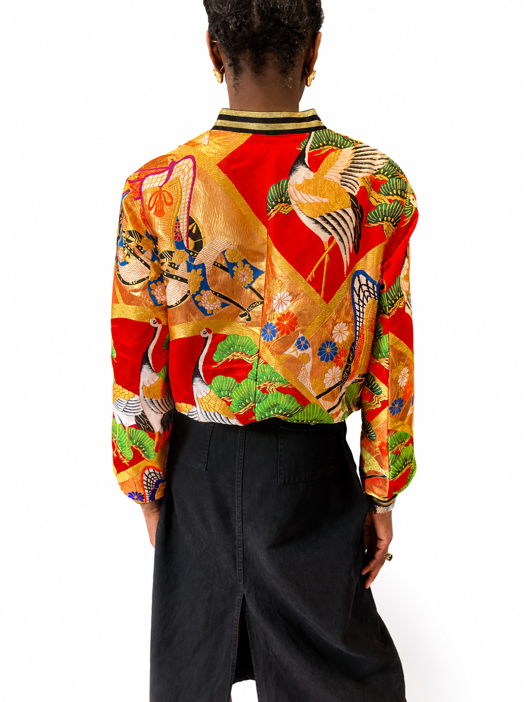 Vintage Japanese Uchikake Bomber