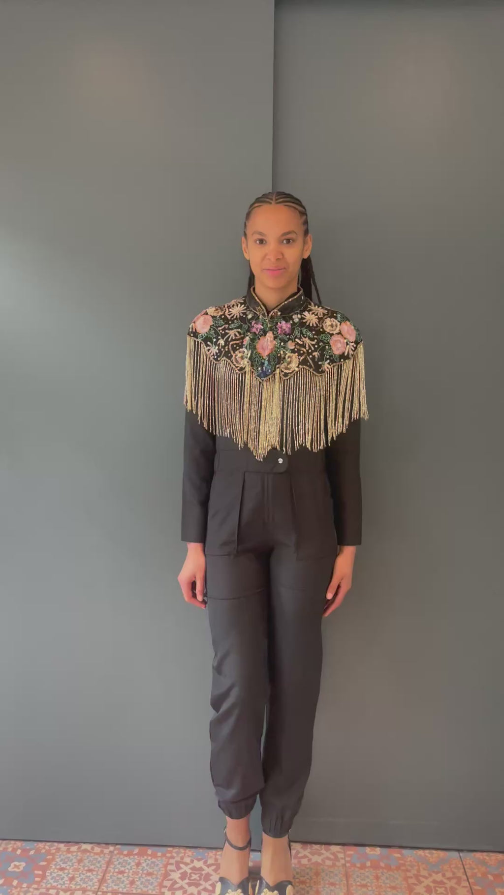Floral Ditty Cape