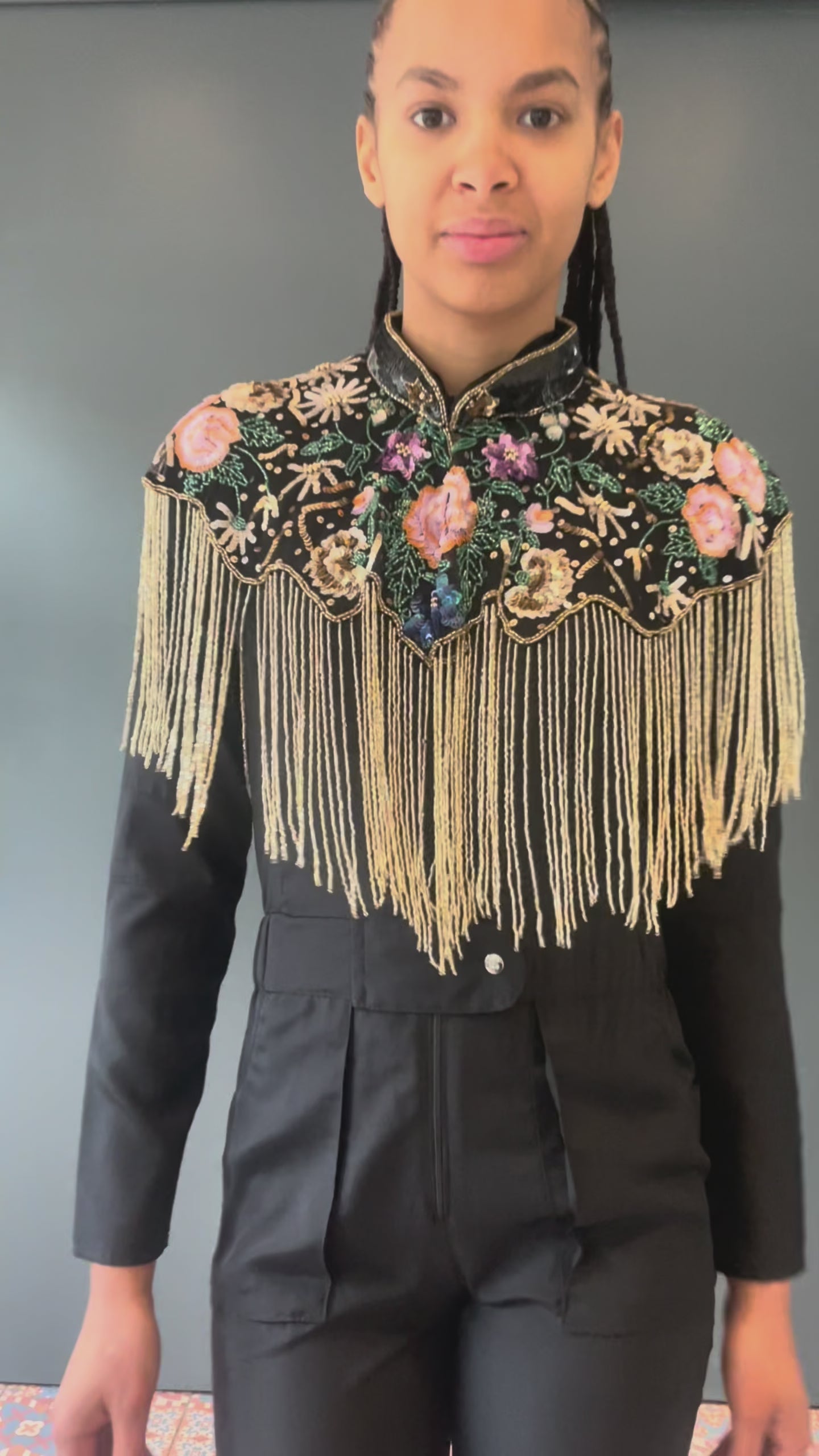 Floral Ditty Cape