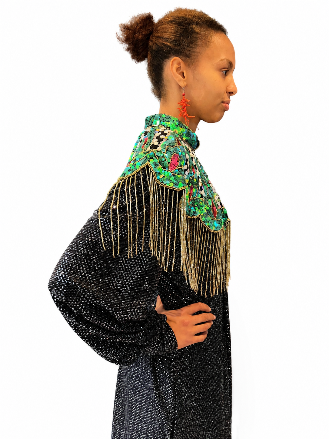 Shimmy Cha Cha  Sequin Cape