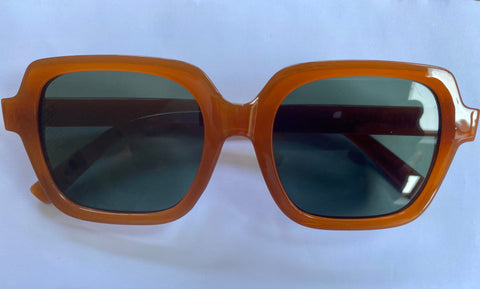 Toffee coloured vintage inspired sunglasses